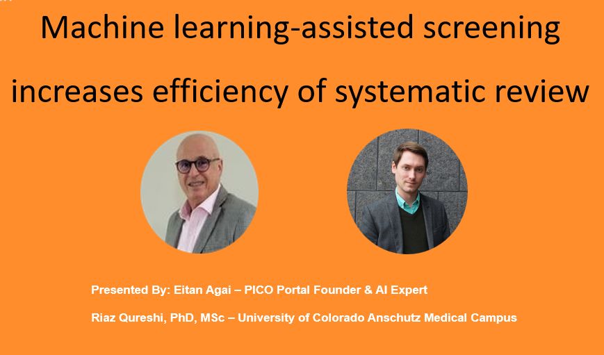 Read more about the article Machine learning-assisted screening increases efficiency of systematic review